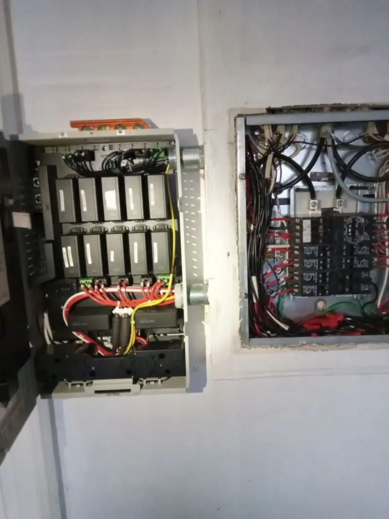 Electrical panel upgrade completed for Commercial Electrician Services in Bemiss